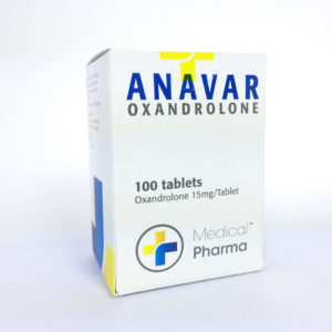 Anavar Oxandrolona Medical Pharma 15mg/tab 100 tabs