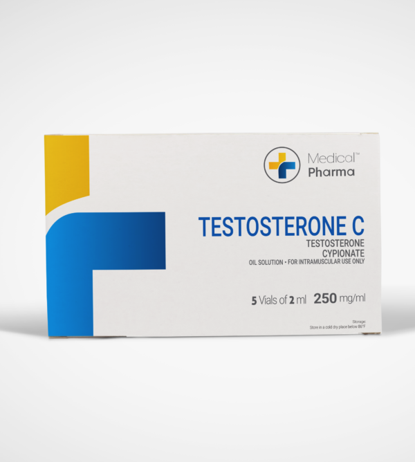 Deposteron 250 Testosterona Cipionato 250mg/ml 10 ml Medical Pharma