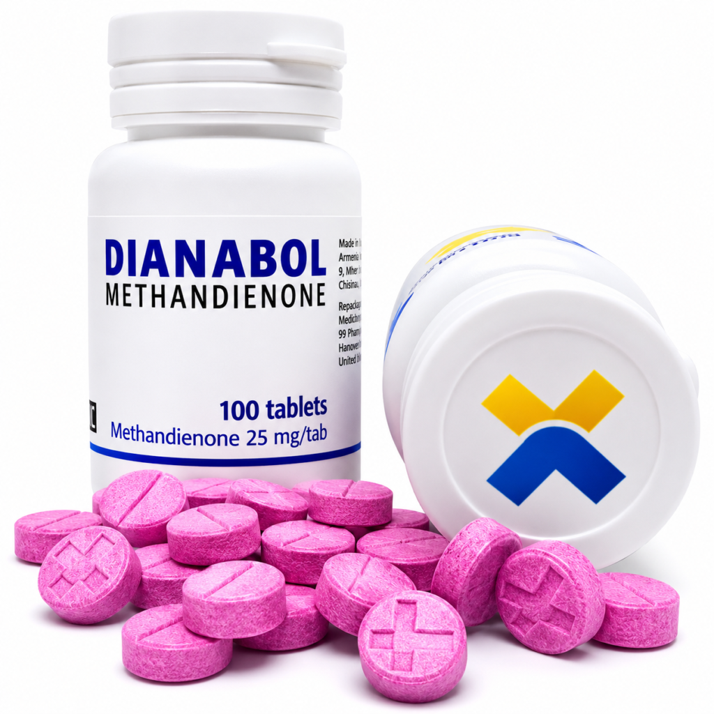 DIANABOL METHANDIENONE 25 mg
